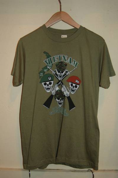 デッドストック 80年代 ベトナム戦争 GOOD SOLDIERS Tシャツ_画像1