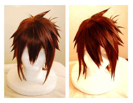  чай Brown жаростойкий парик Hakuoki . рисовое поле общий . японский костюм костюмы комплект settled . рисовое поле общий . костюмированная игра костюмированная игра парик 