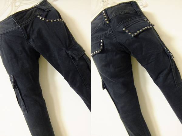 moussy マウジー　スキニーパンツ カーゴ size1 　畫像9枚あり。