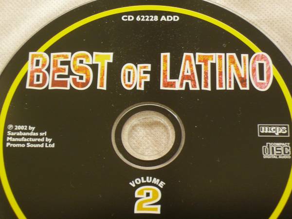 ◆送料140円～　CD ベスト・オブ・ラテン音楽 2 BEST OF LATINO _画像2