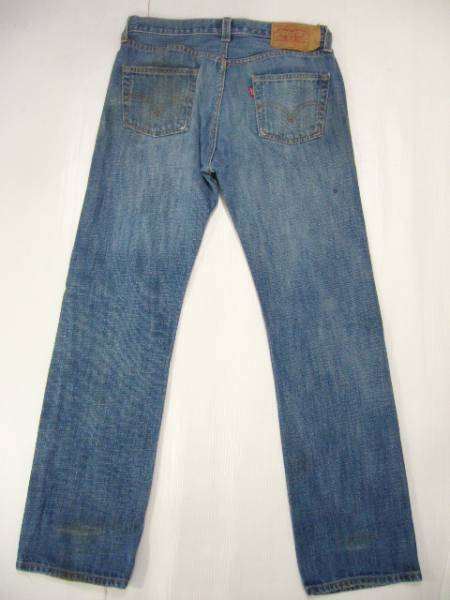 リーバイス501　W32×L32　メキシコ製　色落ちGOOD!!Levi's古着_画像2