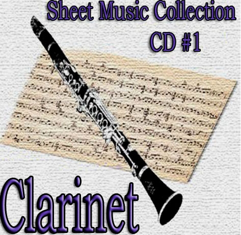 クラリネットPDF楽譜250譜/木管楽器曲福袋スコア音楽指導電子本_画像1