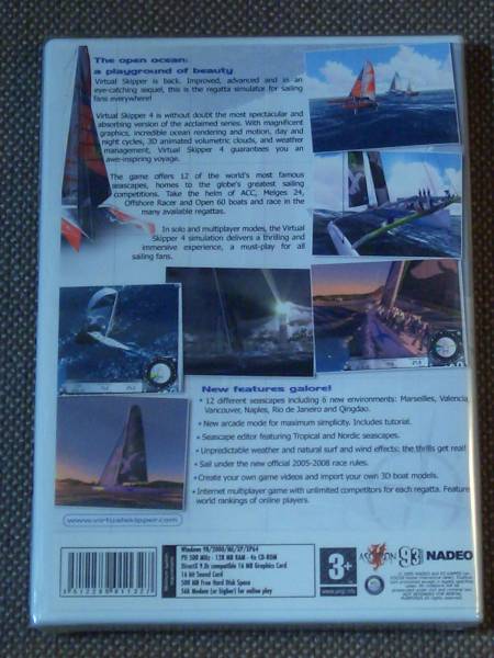 Virtual Skipper 4 (Nadeo) PC CD-ROM