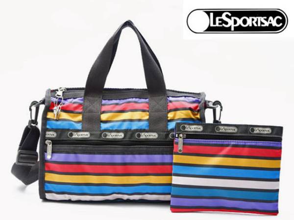 ♪新品♪LeSportsac レスポ 7384 S Weekenderボストン/D059 SRESTO♪スモールウィークエンダー_画像1