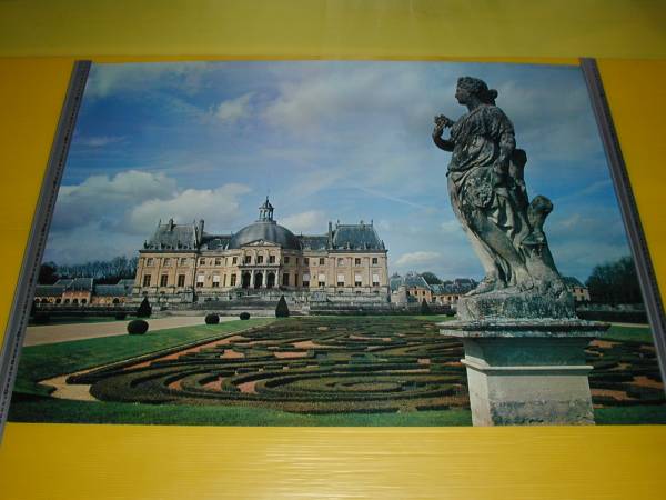 * world. scenery [ France ]/ extra-large poster [80 period thing unused 