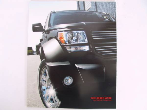  Dodge Nitro NITRO 2010-2011 year of model USA catalog 