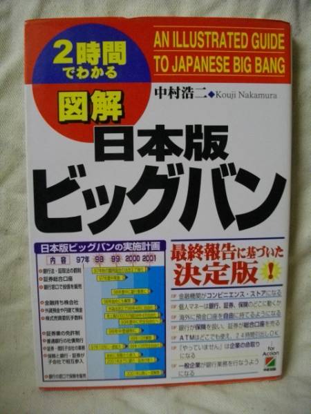２時間でわかる 日本版ビッグバン 卸売り 爆売り 中村浩二 1997 中経出版