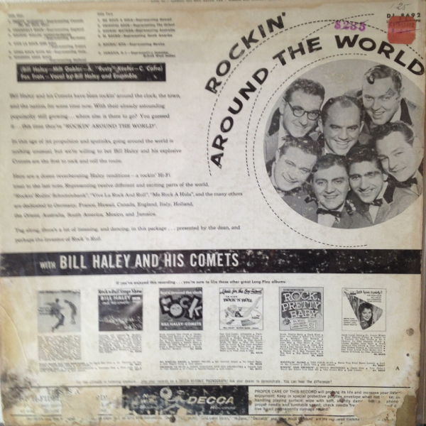 US Orig BILL HALEY AND HIS COMETS LP ロカビリー_画像2