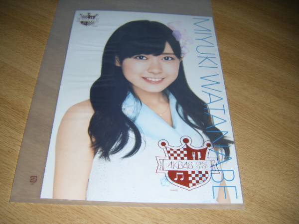 AKB48cafe&shop ограничение 1 ( Akihabara ) Watanabe Miyuki life photograph постер 1 листов 