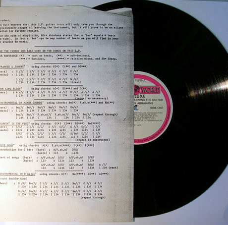 MICK ABRAHAMS 1975 LP　W/ EX- JETHRO TUL 豪盤_画像3