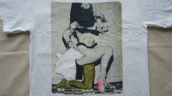 Stussy Tomoo Dancer Tee 白 S Tシャツ 五木田智央 2016 ステューシー NY LA LONDON TOKYO PARIS レターパックライト