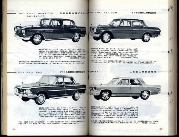 [b2437]1964~65 год версия автомобиль путеводитель Vol.11