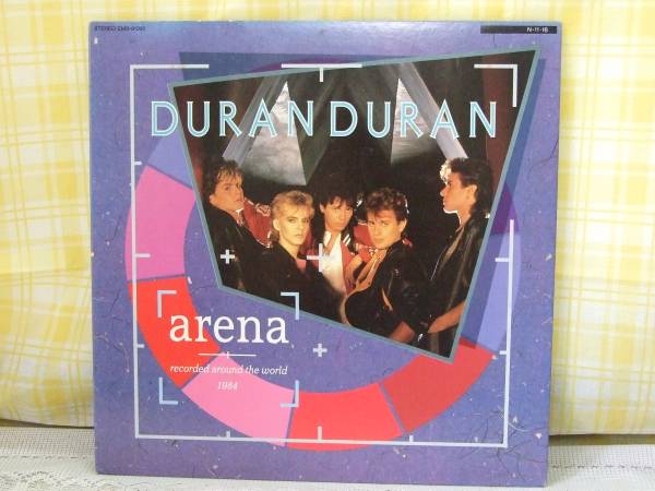 ●LP/写真付●DURAN DURAN/arena●デュランデュラン/アリーナ●_画像1