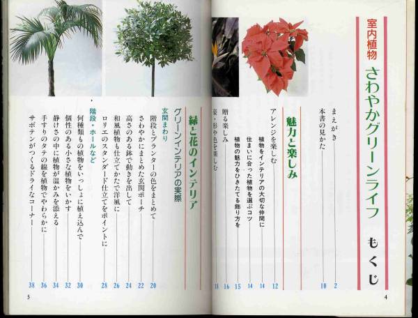 【b5151】昭和59 室内植物の本 - さわやかグリーン...／徳江正夫_画像2