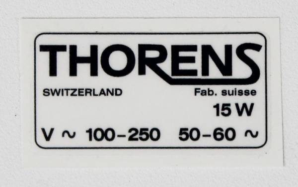 *THORENS/ Thorens TD124 exclusive use parts * sticker new goods ( American / Los Angeles departure )