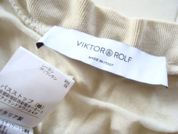 VICTOR&ROLF Италия производства dore-p cut and sewn size38