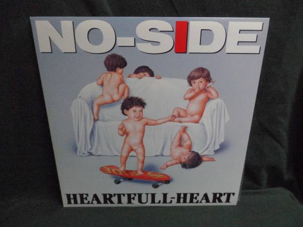 NO-SIDEノーサイド/HEARTFULL-HEART●LP_画像1