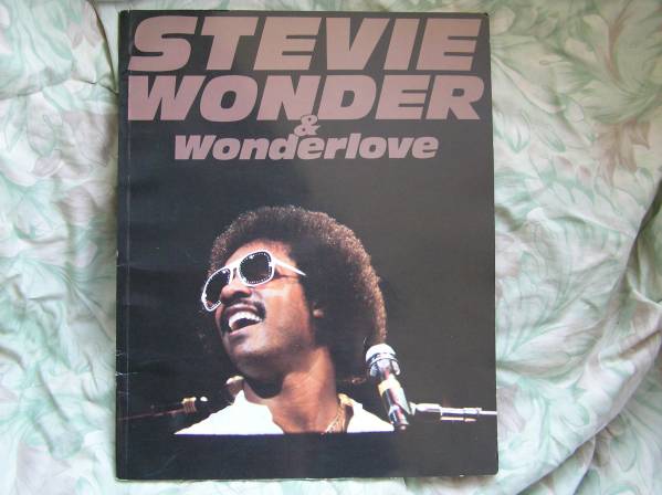 * Steve .-* wonder '82 концерт брошюра Wonderlove