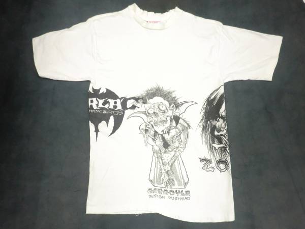 当時物ZORLACマルチTシャツ□skullskate thrasher santacruz 当時物ZORLACマルチTシャツ□skullskate thrasher santacruz
