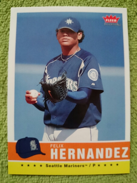 *FELIX HERNANDEZ FLEER TRADITION 2006 #89 MLB SEATTLE MARINERS WBCbenezela ferric s* ад наан tes Сиэтл Мали na-z