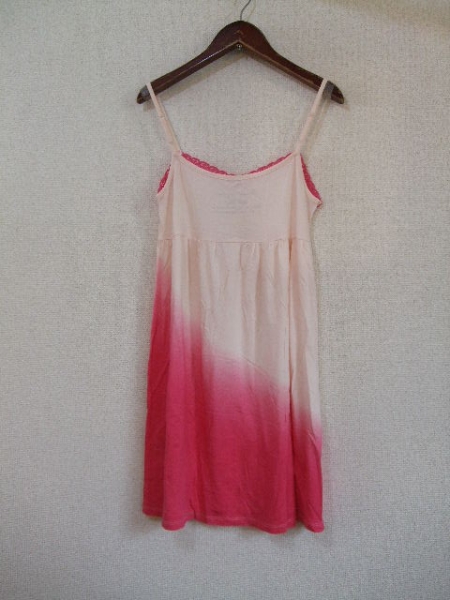 NICECLAUP розовый градация Cami платье (USED)62915②