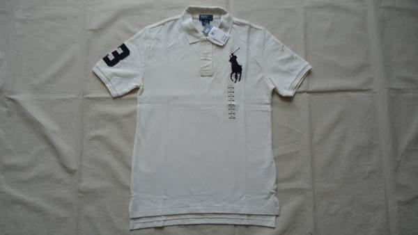 Polo Ralph Lauren Boy's Classicfit Big Pony Polo クリーム L2 ポロ ラルフローレン ビッグポニー ポロシャツ レターパックライト_画像1