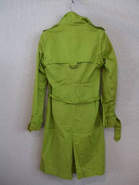 SLY желтый зеленый тренчкот (USED)32213)