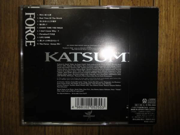 ♪Katsumi CD♪ FORCE_画像3