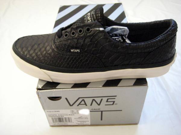 (US4.5)VANS X WTAPS OG ERA LX ANACONDA Vans ela чёрный 22.5cm