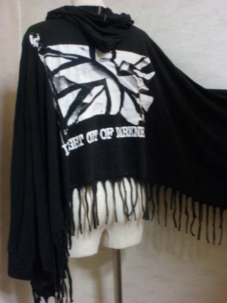  World Wide Love wwl Parker poncho black 