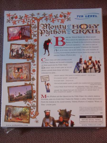 Monty Python & the Quest for the Holy Grail (7th Level) MAC CD-ROM_画像2