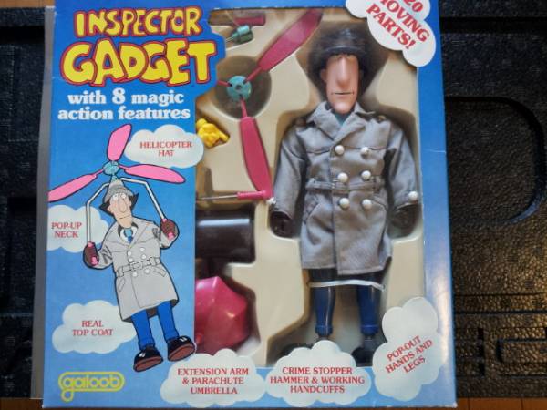 超激レア 1983 ガジェット警部 Inspector Gadget 12inch figure
