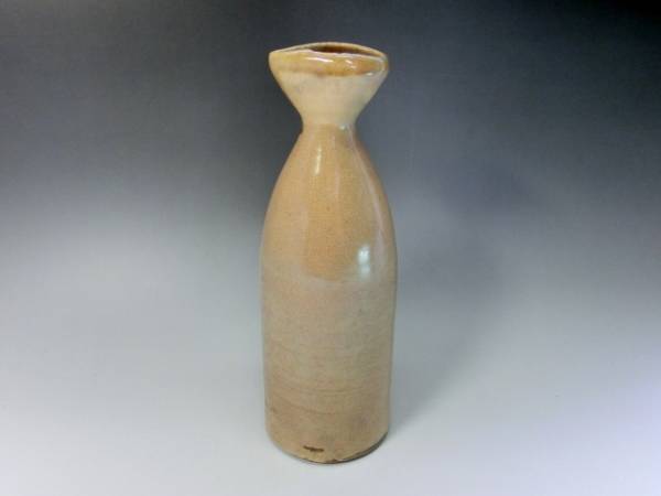  бутылочка для сакэ # старый Shigaraki .0.. останавливаться посуда для сакэ ....... ваза старый изобразительное искусство времена предмет антиквариат товар ( Edo поздняя версия ~ Meiji период )#