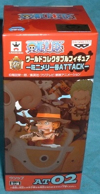  One-piece world collectable figure Mini me Lee number ATTAKU Usopp 