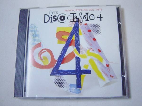  записано в Японии CD That\'s Disco Classic Vol.4/D.TRAIN,HI-GLOSS и т.п. 