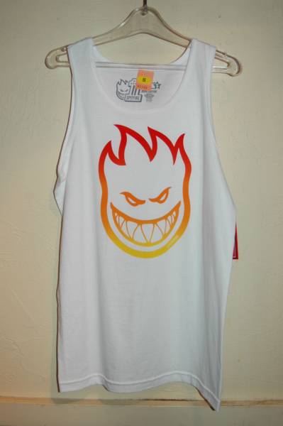 新品 SPITFIRE TANKTOP スピットファイヤー タンクトップ WHITE_画像1