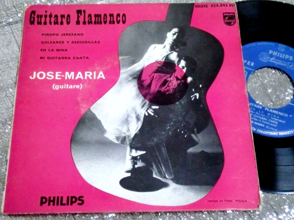EP　JOSE-MARIA/GUITARE FLAMENCO/仏_画像1