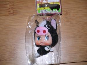 ご當?shù)亍÷箖箥u限定　顔デカ　黒豚QP
