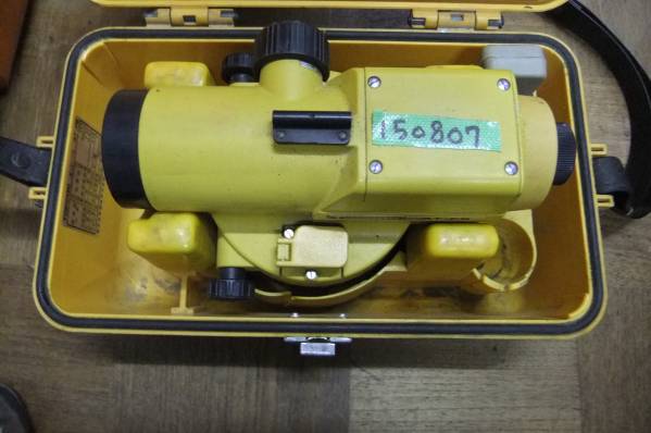 150807測量☆TOPCON☆トプコン(自動)オートレベルAT-F5 150807測量☆TOPCON☆トプコン(自動)オートレベルAT-F5