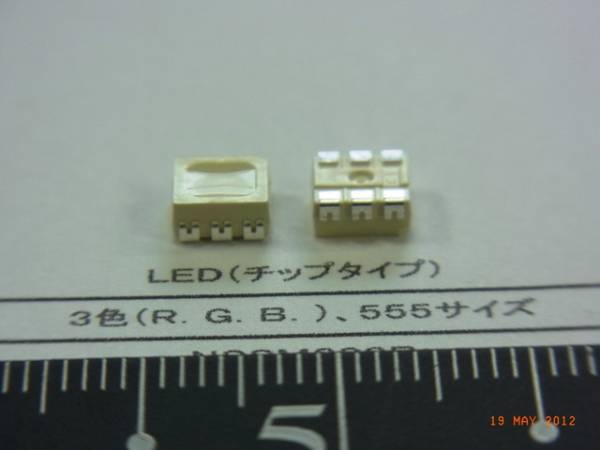 LEDチップ面実裝　NSSM009B（3色/5555サイズ）：　20個で1組