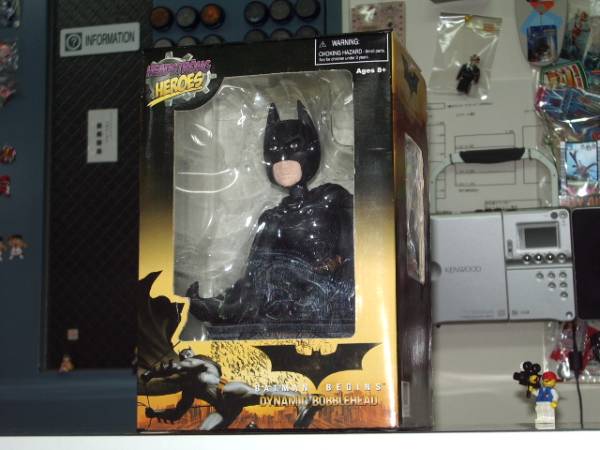 ** супер прохладный!* распроданный!* Bob ru head * Bigi nz версия [ Batman ] колеблющийся * коробка вмятина *boxman_77