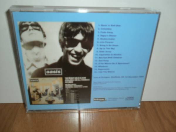 OASIS/Zigzagging Up and Down CD 1994 год live
