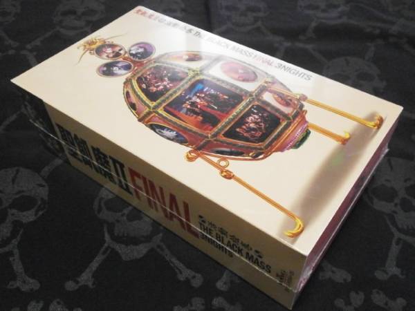 新品 圣飢魔Ⅱ 活動絵巻 THE BLACK MASS FINAL 3NIGHTS ブラックミサファイナル3ナイツ デーモン小暮 ダミアン浜田 ジェイル大橋 ルーク篁