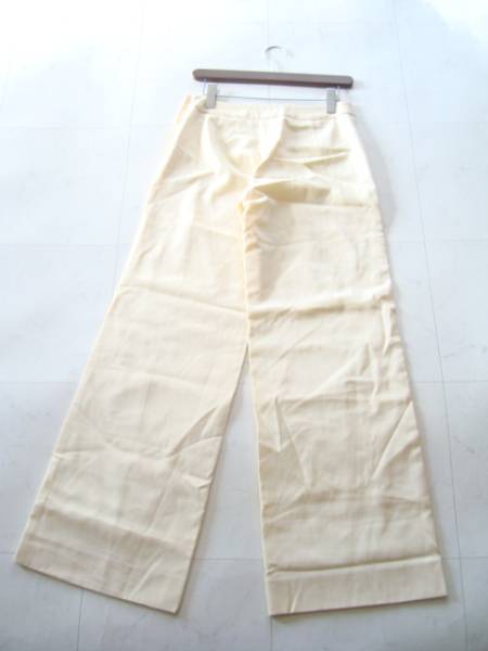 RALPH LAUREN wide pants size2 purple lable white 