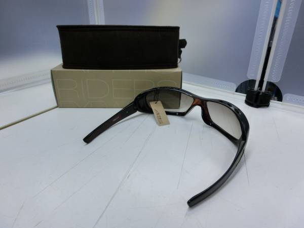 OGK Artis RECT RIDERS EYEWEAR CLEAR BROWN/GREY GRADATION_画像2