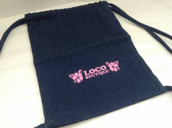 LOCO BOUTIQUE☆ロコブティック☆リュック☆バッグ【デニム】☆