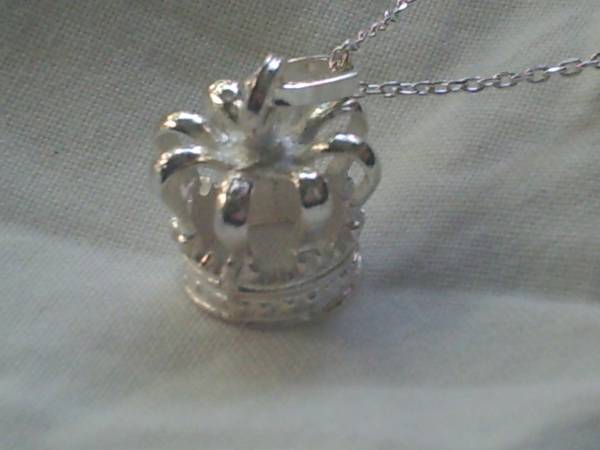 ★SV925 シルバー クラウン 王冠 ペンダント 新品★_画像1