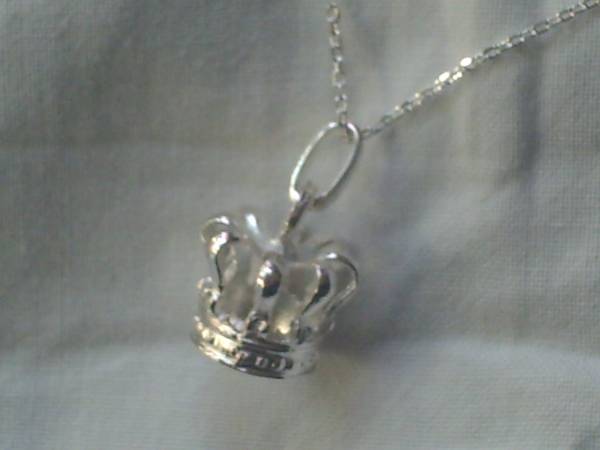 ★SV925 シルバー クラウン 王冠 ペンダント 新品★_画像2