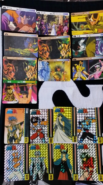 聖闘士星矢 カード FUJIYA BANDAI 当時物 セイントセイヤ 75枚 | www