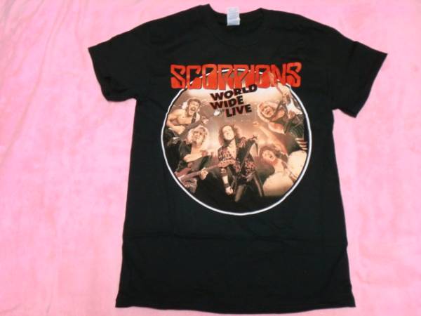 SCORPIONS スコーピオンズ Tシャツ S バンドT ロックT ツアーT UFO M.S.G World Wide Live Blackout_画像1